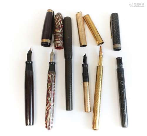 Group of Fountain Pens