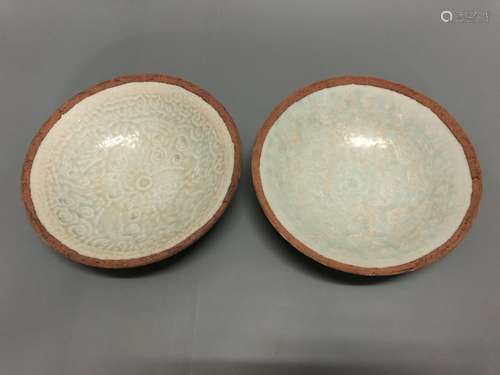 A Pair of Hutian Ware Bowls