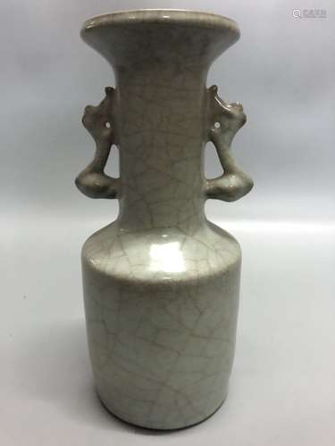 A Longquan Celadon Glazed Vase