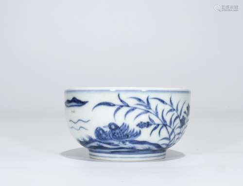 Xuande Mark, A Small Blue and White Bowl