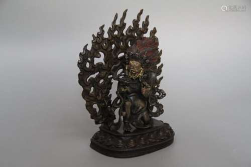 A Bronze Buddha of Vajra