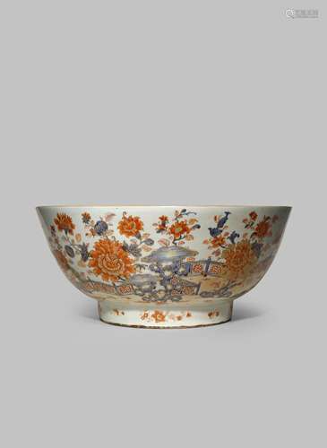 A MASSIVE CHINESE IMARI BOWL