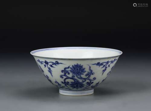 Chinese Blue and White Bowl