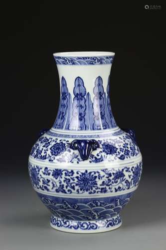 Chinese Blue and White Vase