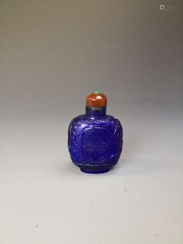 Chinses Glazed Snuff Bottle