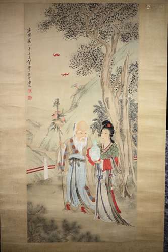 Chinese Painting of Budhha