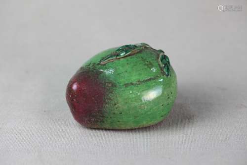 Chinese Peach Paperweight