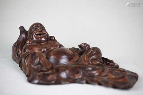 Chinese Huali Wood Buddha