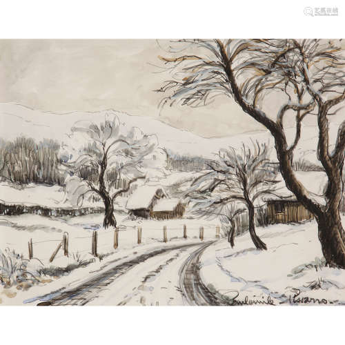 Paul-Émile Pissarro (1884-1972) L'hiver