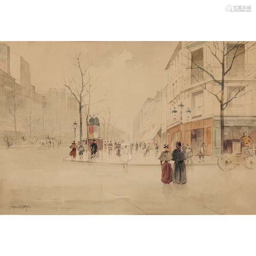 Francis Garat (1870) Vue des Grands Boulevards