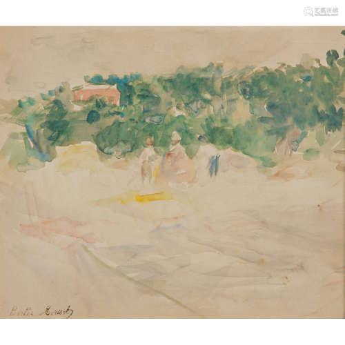 Berthe Morisot (1841-1895) La moisson à Bougival, 1882