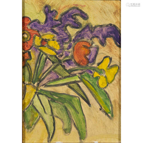 Attribué à Louis Valtat Bouquet de fleurs