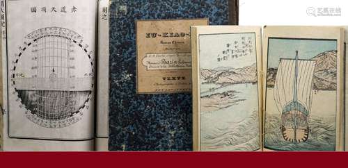 ENSEMBLE DE QUINZE (15) VOLUMES AUTOUR DE LA CHINE ET DU JAPON