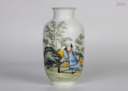 A chinese porcelain vase