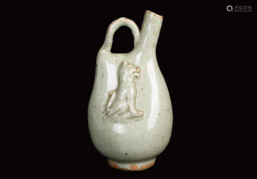 A chinese porcelain pot