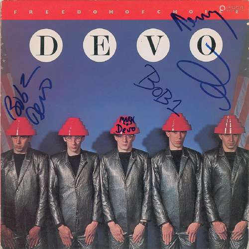 Devo Signed Album