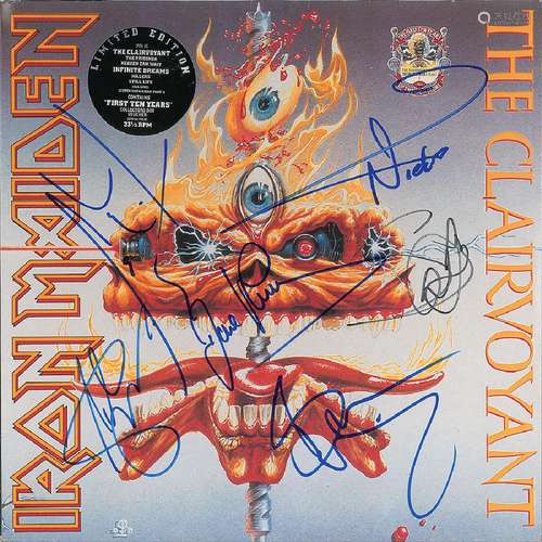 Iron Maiden Signed Album