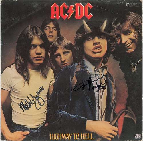 AC/DC Signed Album