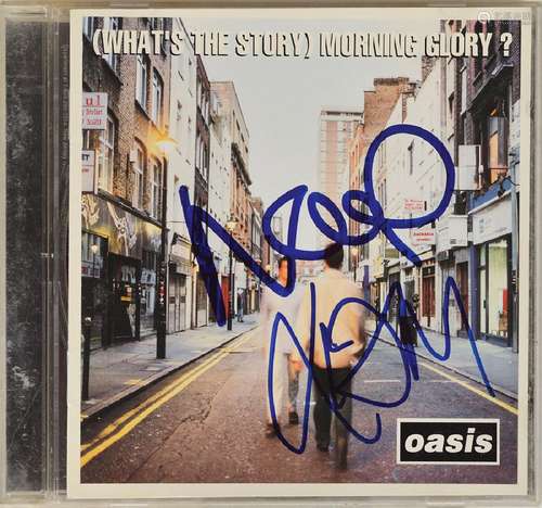 Oasis Signed CD