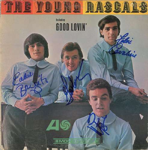 The Young Rascals Signed Album