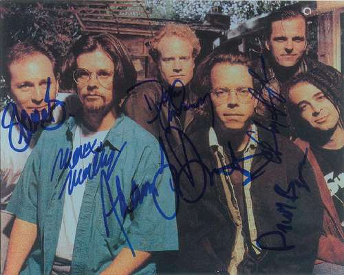 Counting Crows Signed Photograph