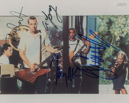 No Doubt Signed Photograph