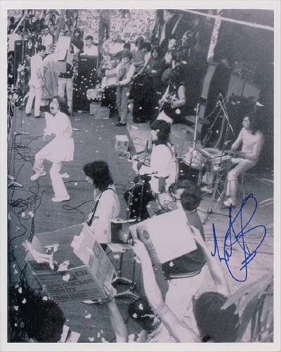 Rolling Stones: Charlie Watts Oversized Signed