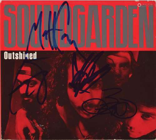 Soundgarden Signed CD