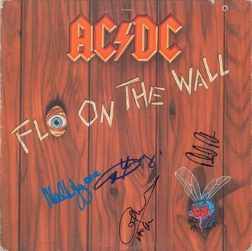 AC/DC Signed Album