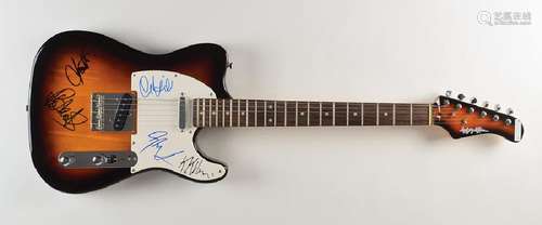 Judas Priest Signed Guitar