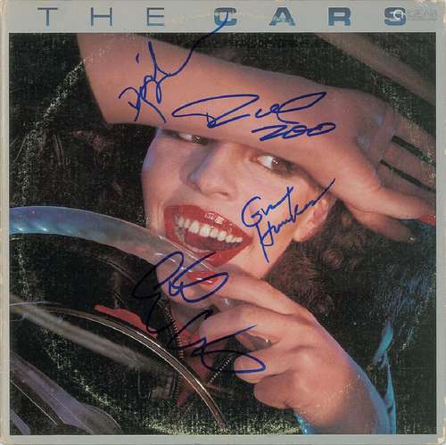 The Cars Signed Album