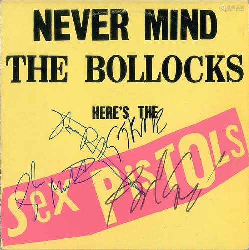 The Sex Pistols Signed Album