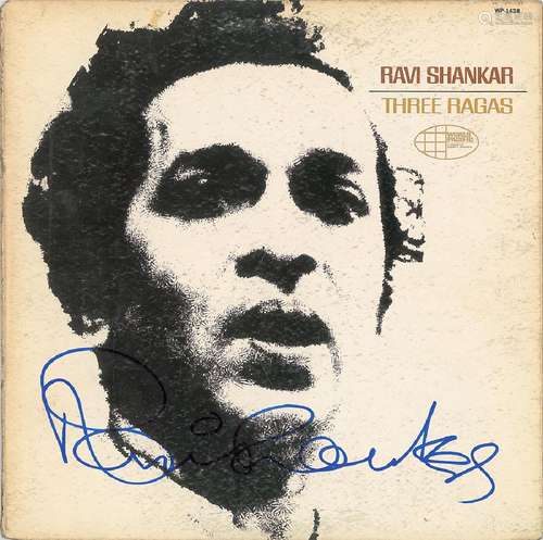 Ravi Shankar Signed Album