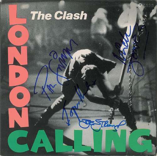 The Clash Signed Album