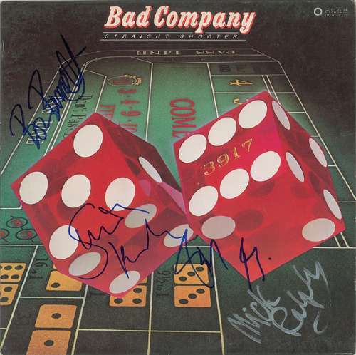 Bad Company Signed Album