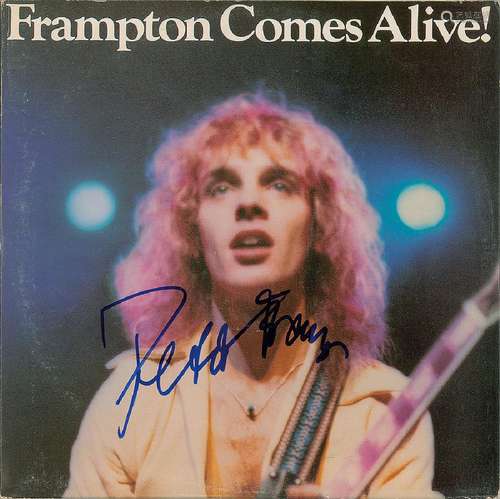 Peter Frampton Signed Album