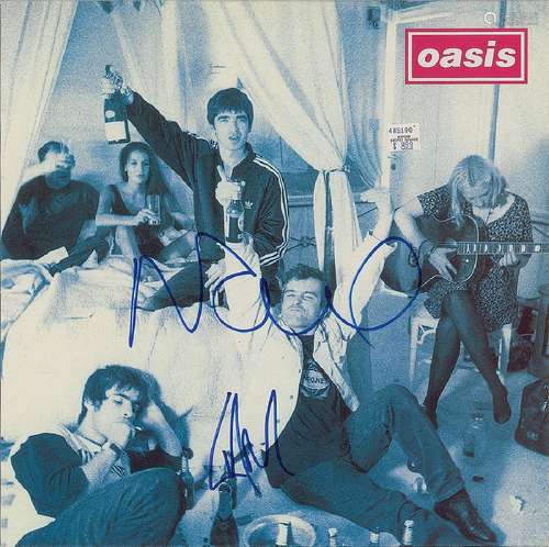 Oasis Signed Album