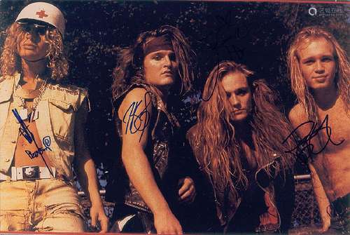 D. A. D. Oversized Signed Photograph