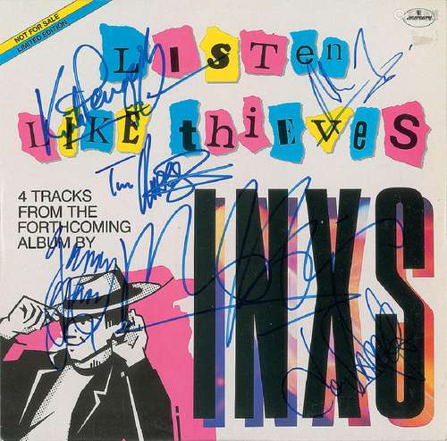 INXS Signed Album