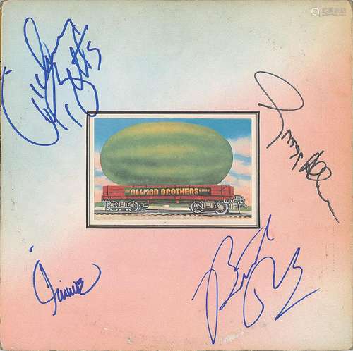 Allman Brothers Band Signed Album