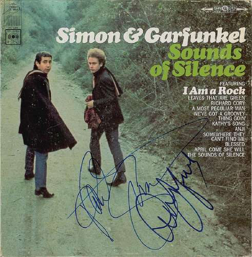 Simon and Garfunkel Signed Album