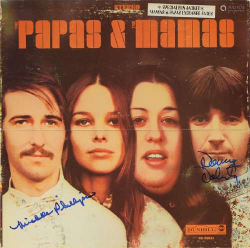 The Mamas and the Papas Signed Album