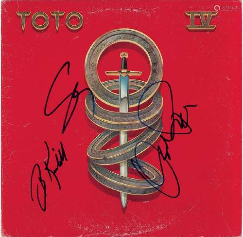 Toto Signed Album