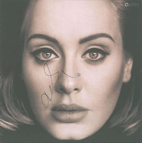 Adele Signed Album