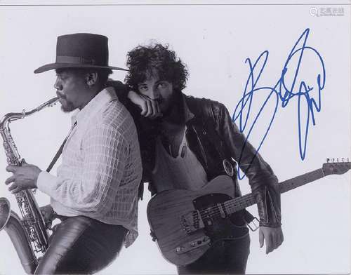 Bruce Springsteen Oversized Signed Photograph