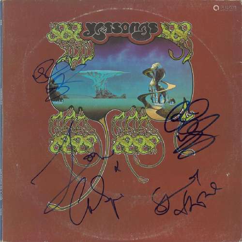 Yes Signed Album