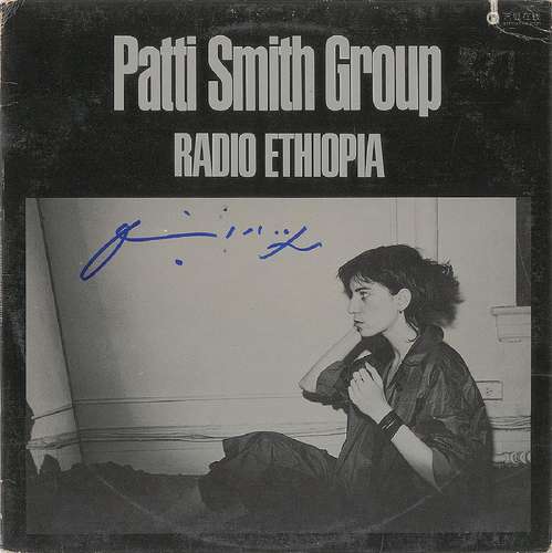 Patti Smith Signed Album