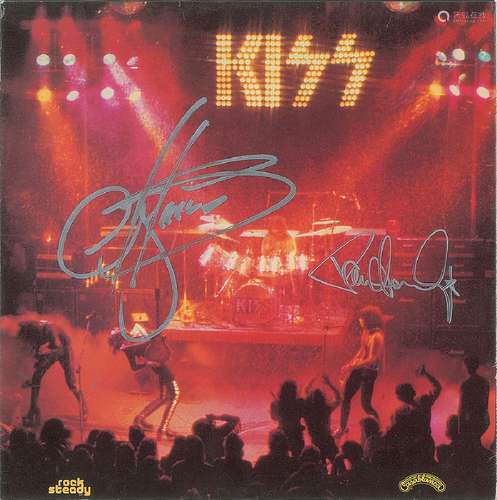 KISS Signed Album