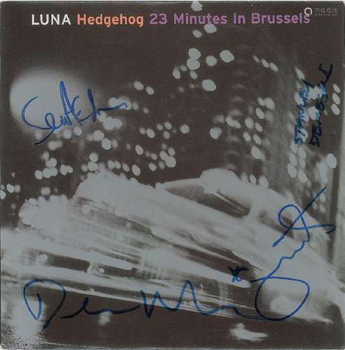 Luna Signed 45 RPM Record