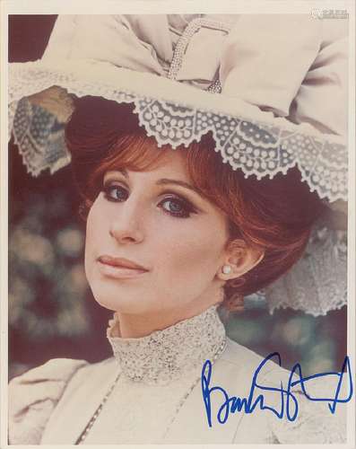 Barbra Streisand Signed Photograph